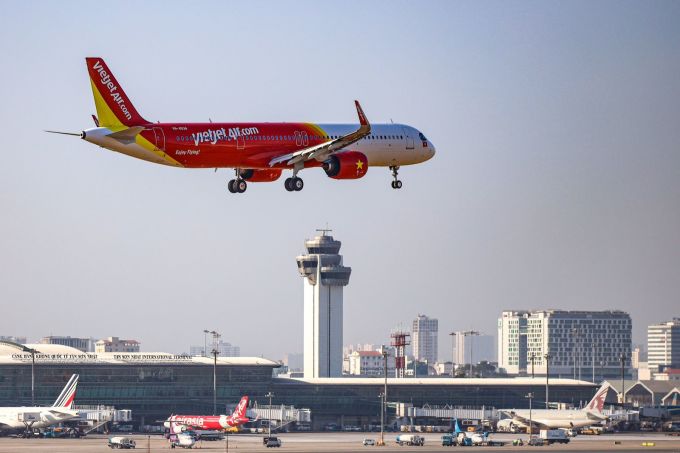 Du khách đến Việt Nam bằng đường hàng không tăng 1,6 lần